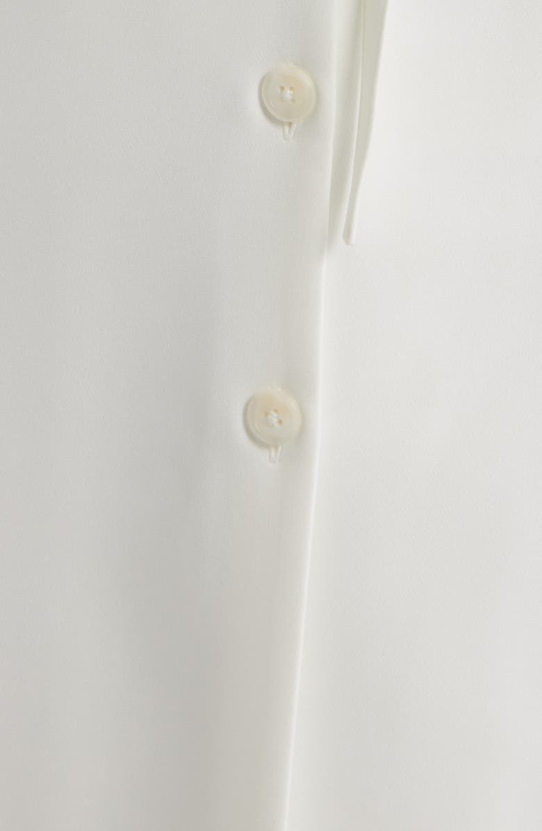 Tahari ASL Sleeveless Belted Midi Dress, Alternate, color, Ivory