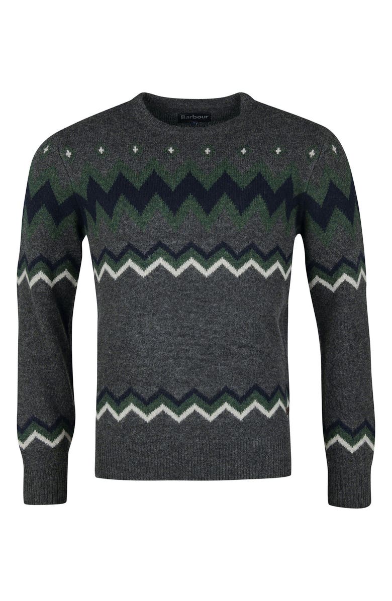 Barbour Regis Fair Isle Lambswool Sweater, Alternate, color,