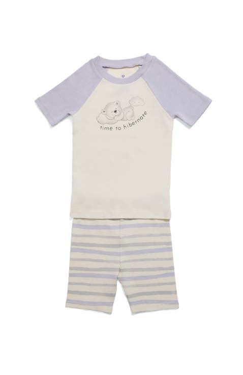 Marshmallow Bear Shorties PJ Set