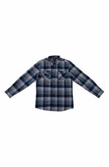 Plaid Long Sleeve Flannel Shirt