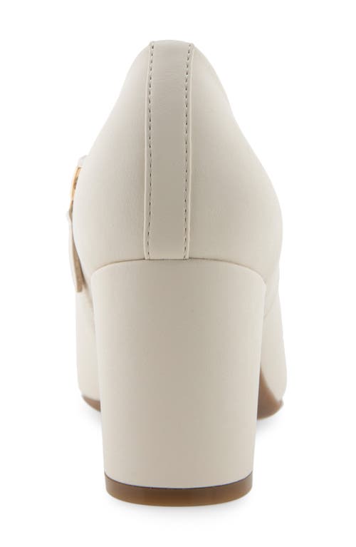 Aerosoles Bree Block Heel Bootie In White