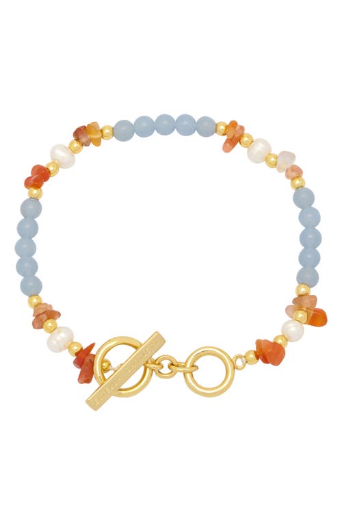 Estella Bartlett Chip Bead Bracelet In Multi