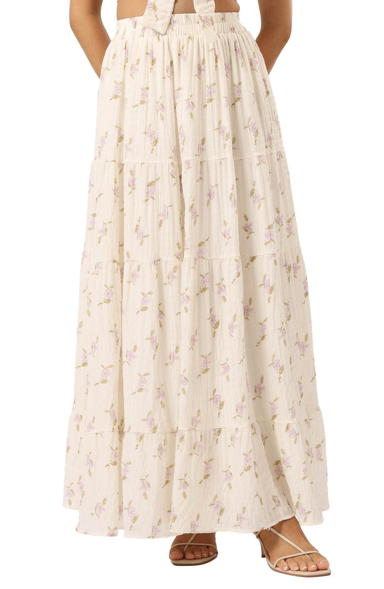 Petal & Pup Helena Crop Tank Top & High Waist Skirt Set, Alternate, color,