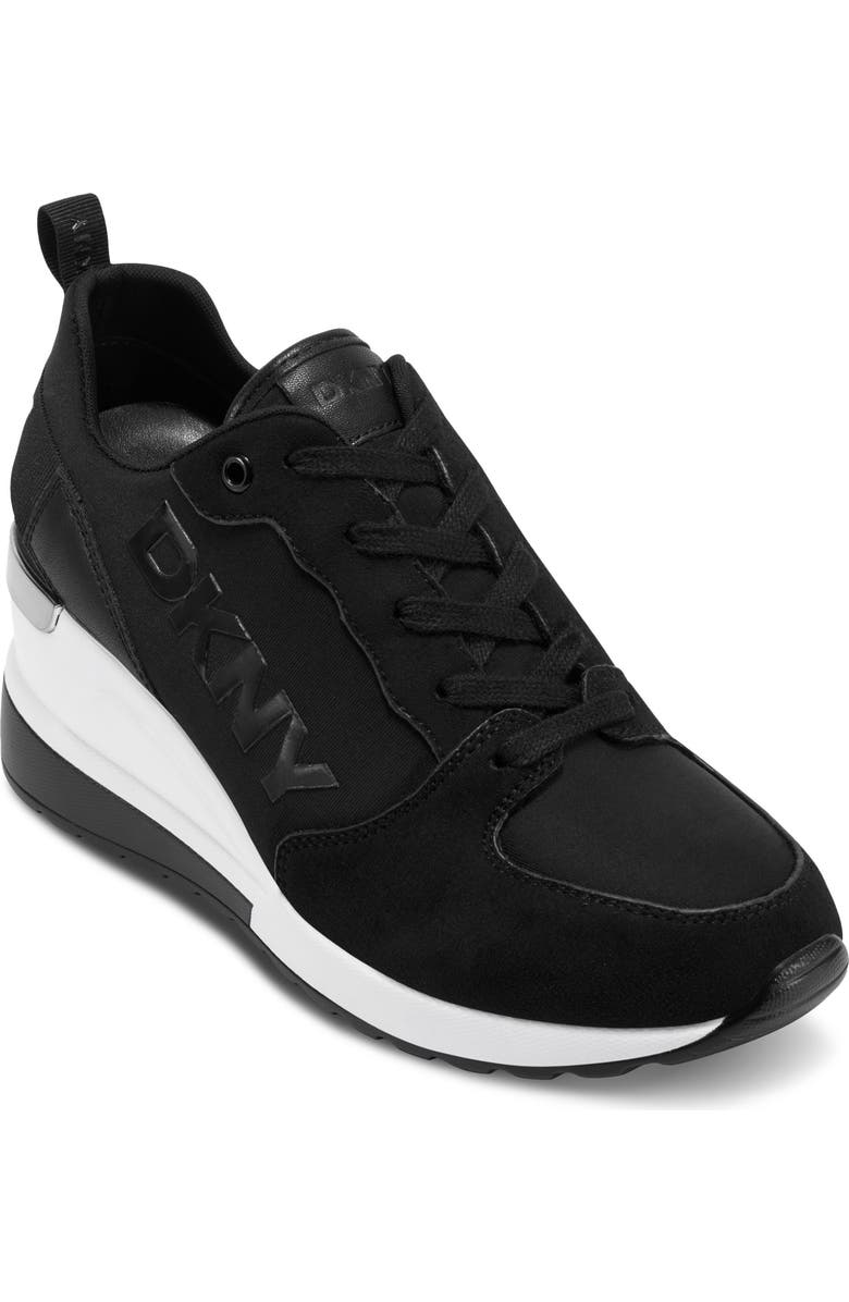 DKNY Cait Wedge Sneaker, Main, color,
