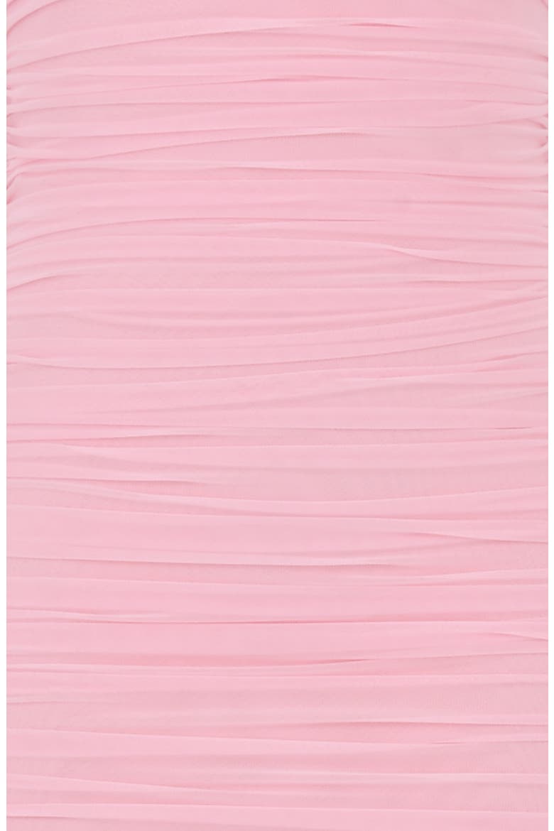 Sofia Strapless Ruched Gown, Alternate, color, FAIRY PINK