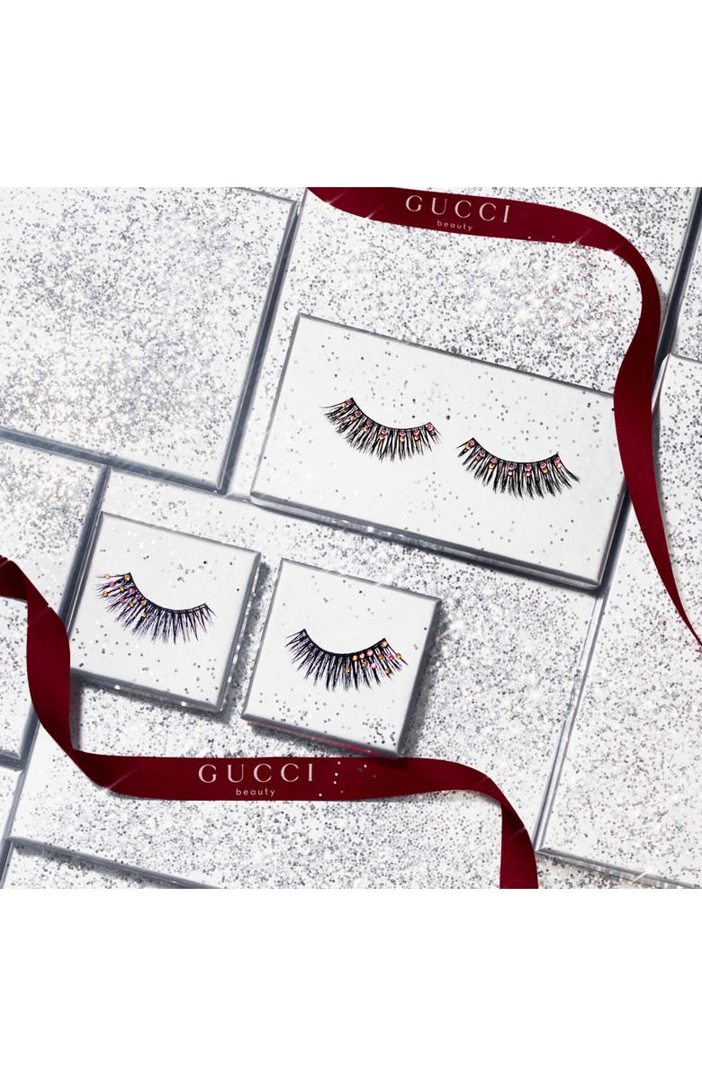 Gucci Holiday False Lashes with Crystal Stones, Alternate, color, 