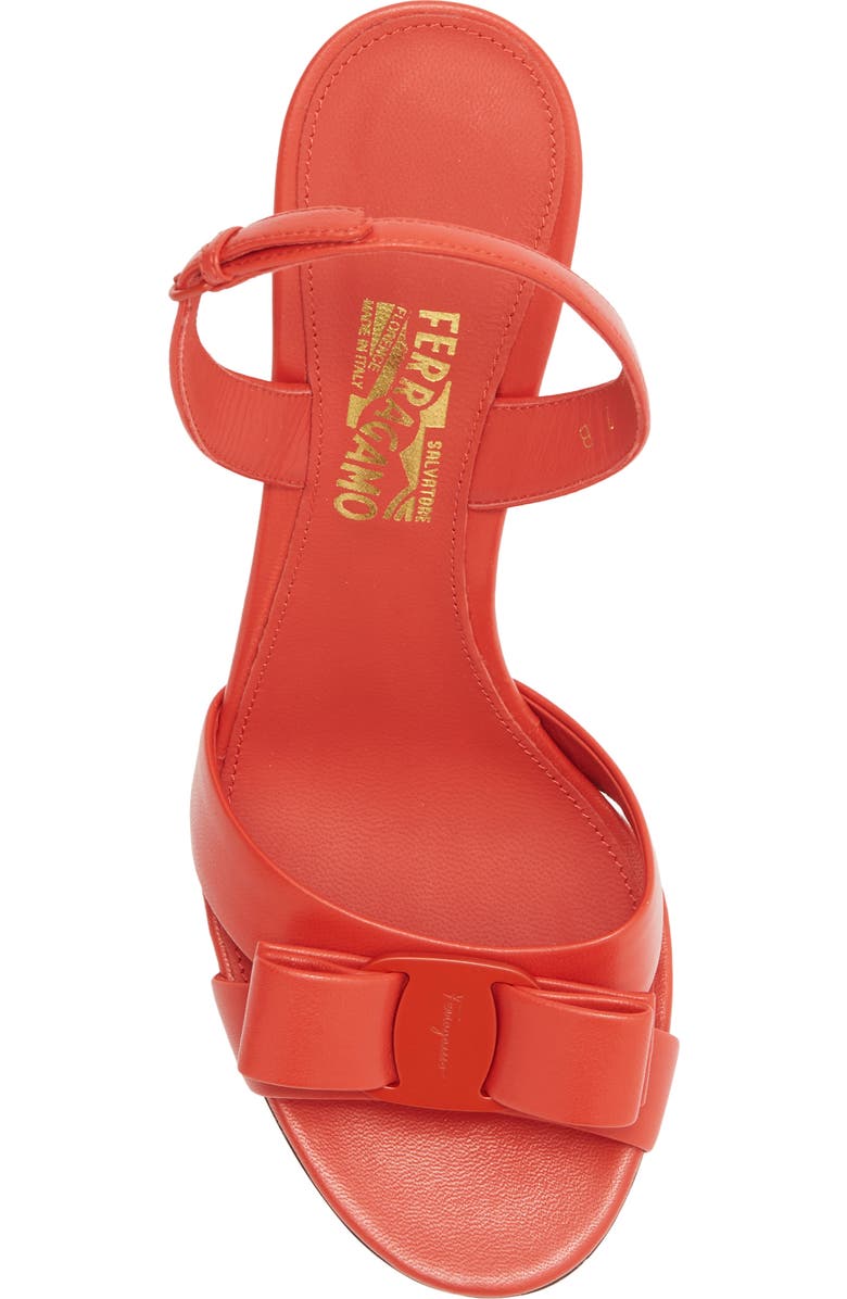 FERRAGAMO Lida Sandal, Alternate, color, Red