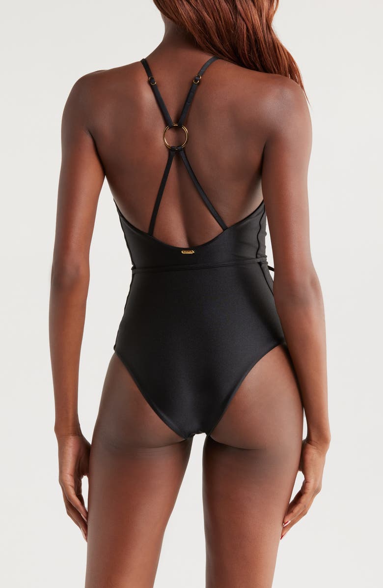 BOAMAR Soleil One-Piece Swimsuit, Alternate, color, Black
