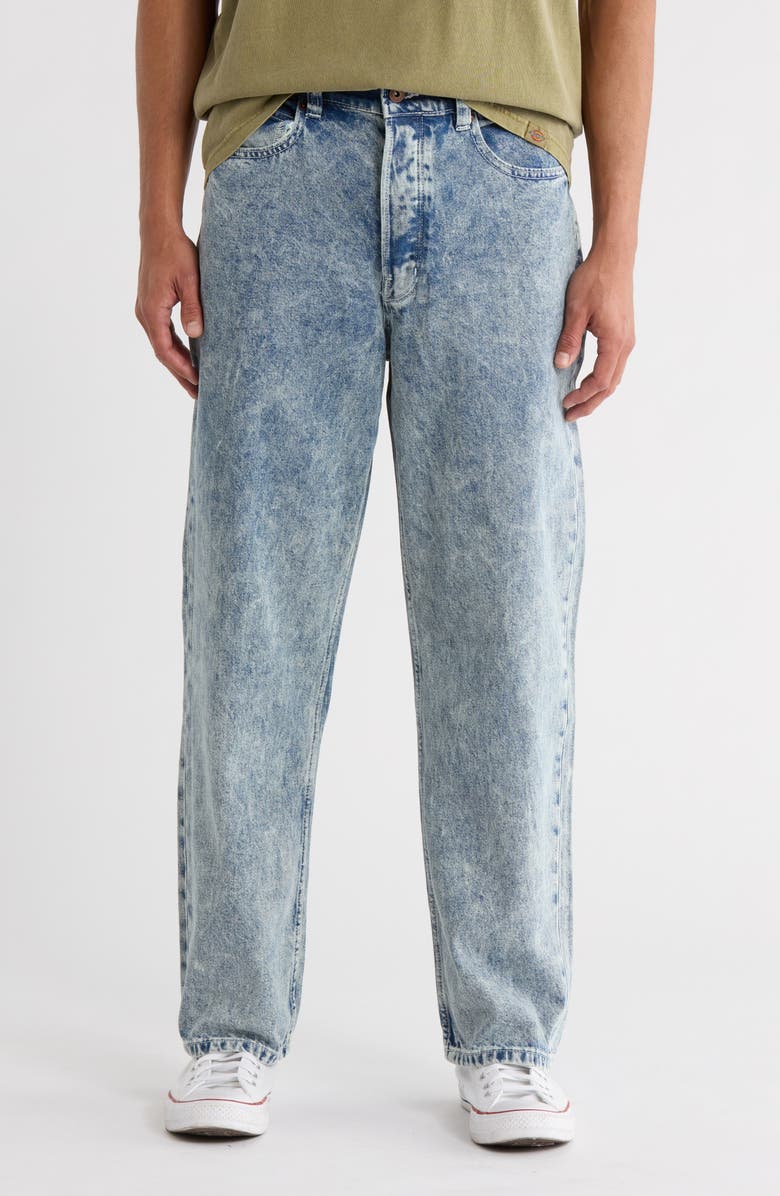 Dickies Thomasville Acid Wash Loose Fit Jeans, Main, color, 
