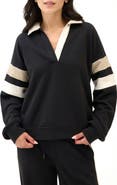 Threads 4 Thought Lourdes Colorblock Fleece Sweatshirt