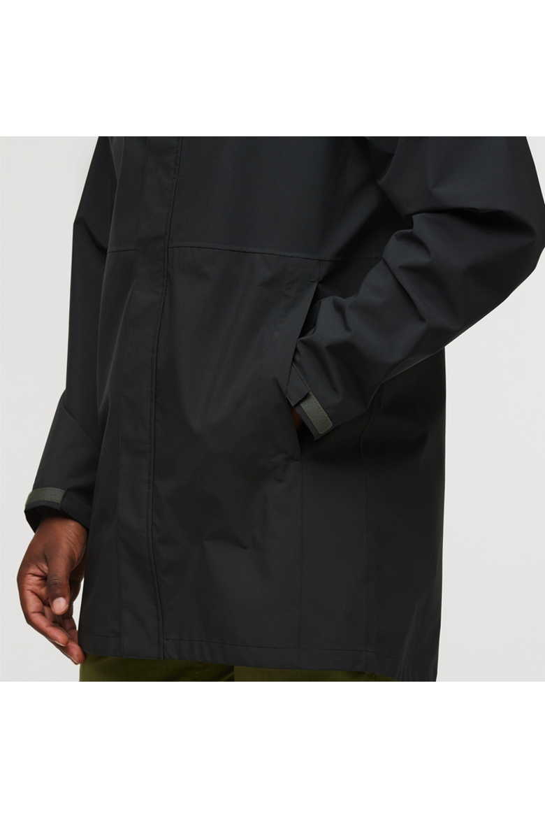 Cielo Rain Parka - Men's, Alternate, color, Cotopaxi Black