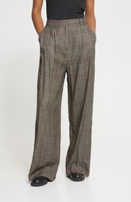 ICHI Ihlaito High Waist Wide Leg Pants