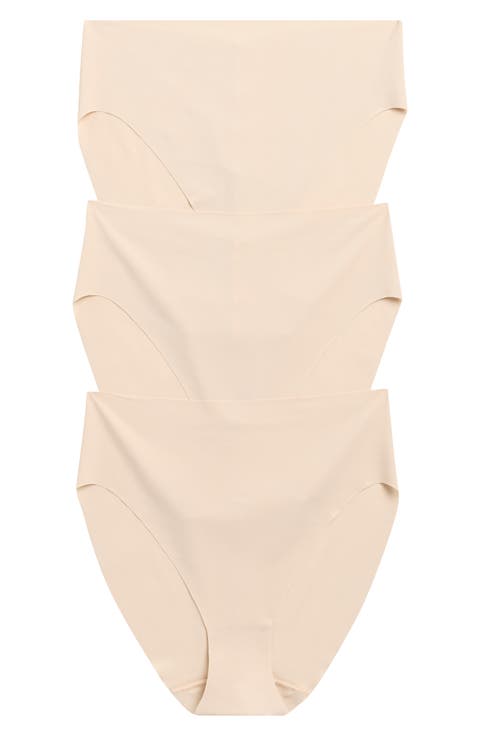 Invisible Edge Assorted 3-Pack High Cut Briefs