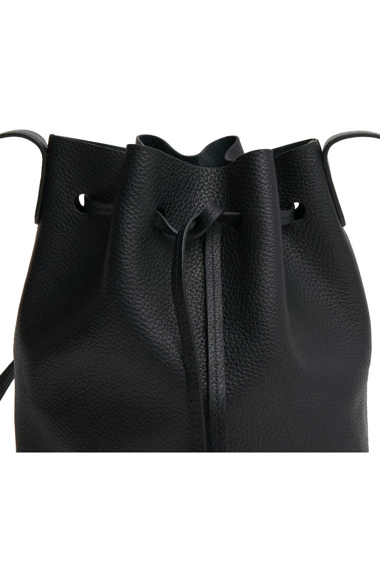 Mansur Gavriel Mini Soft Leather Bucket Bag, Alternate, color,