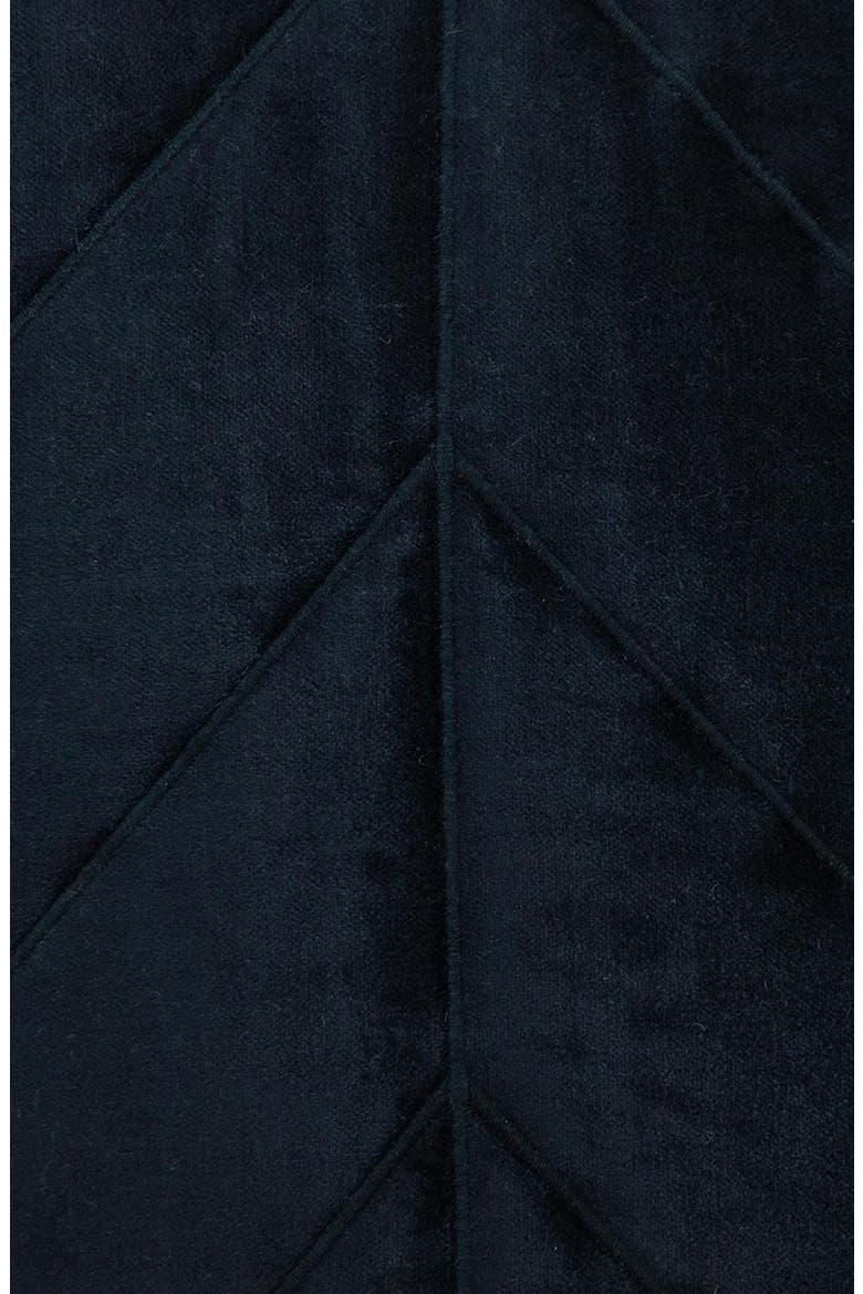 Tobyn Quilted Pillow, Alternate, color, BLACK