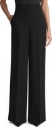 Lafayette 148 New York Thames Finesse Crepe Wide Leg Pants