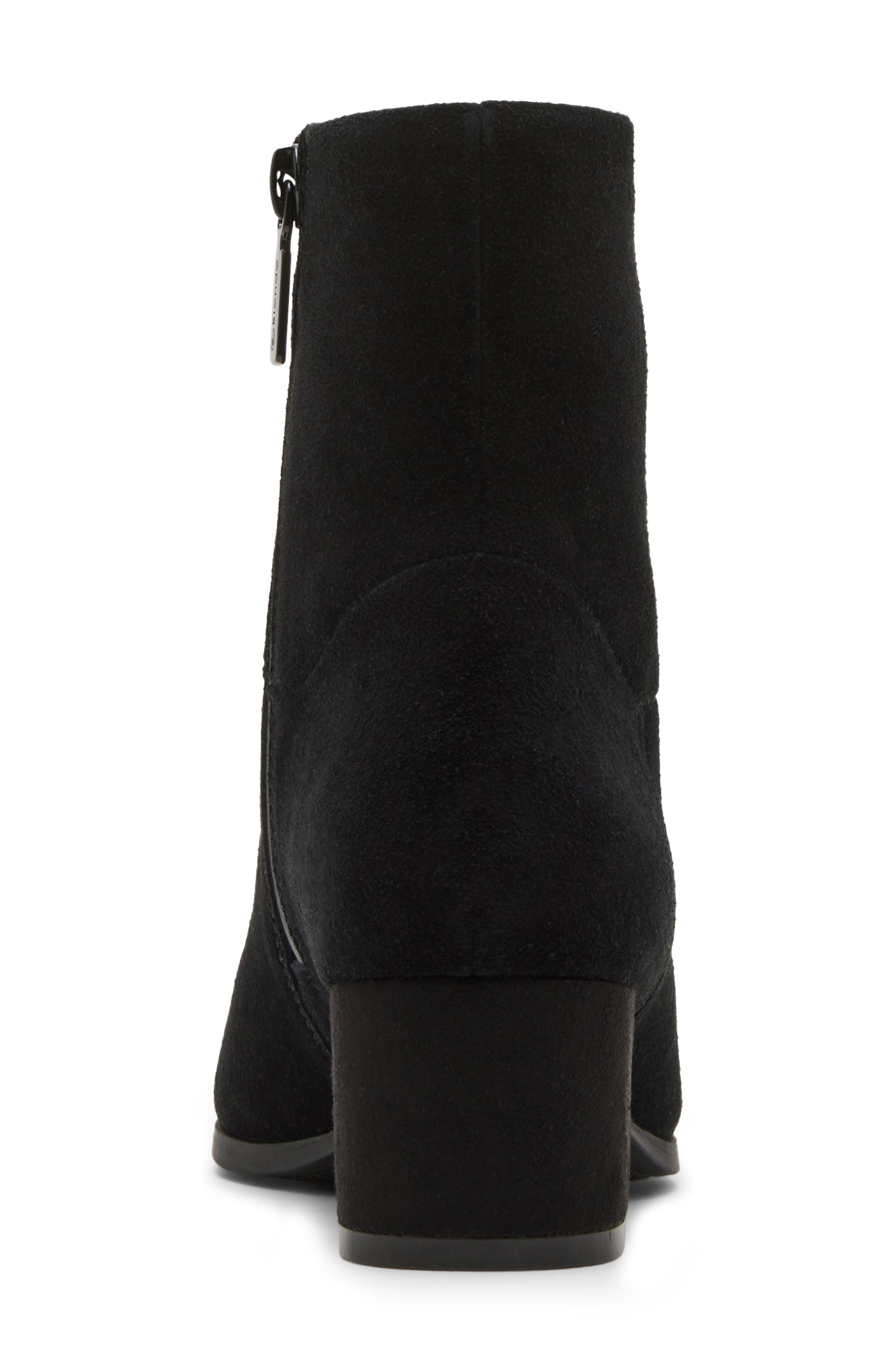 Blondo Amy Waterproof Ankle Bootie, Alternate, color, Black Suede