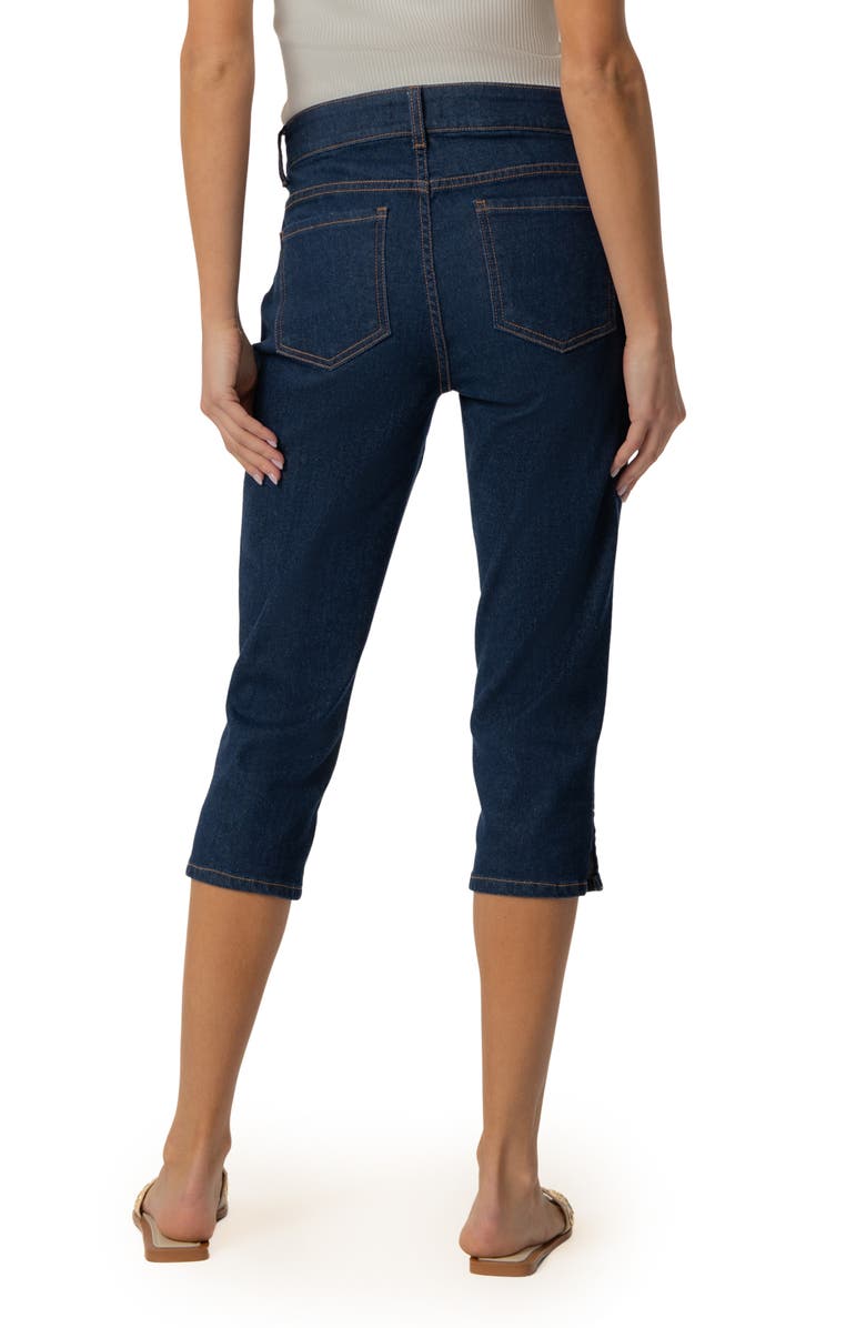 KUT from the Kloth Gigi High Waist Capri Jeans, Alternate, color, Sketch W/ Euro Blue