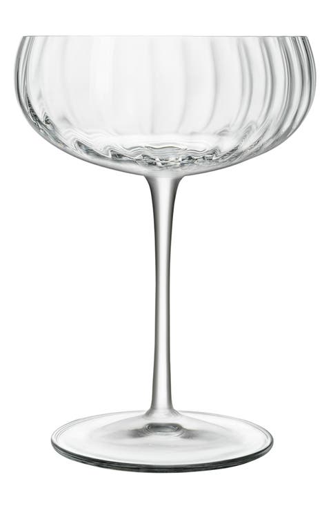 Optica Set of 4 Sparkling Water/Sherbet Glasses