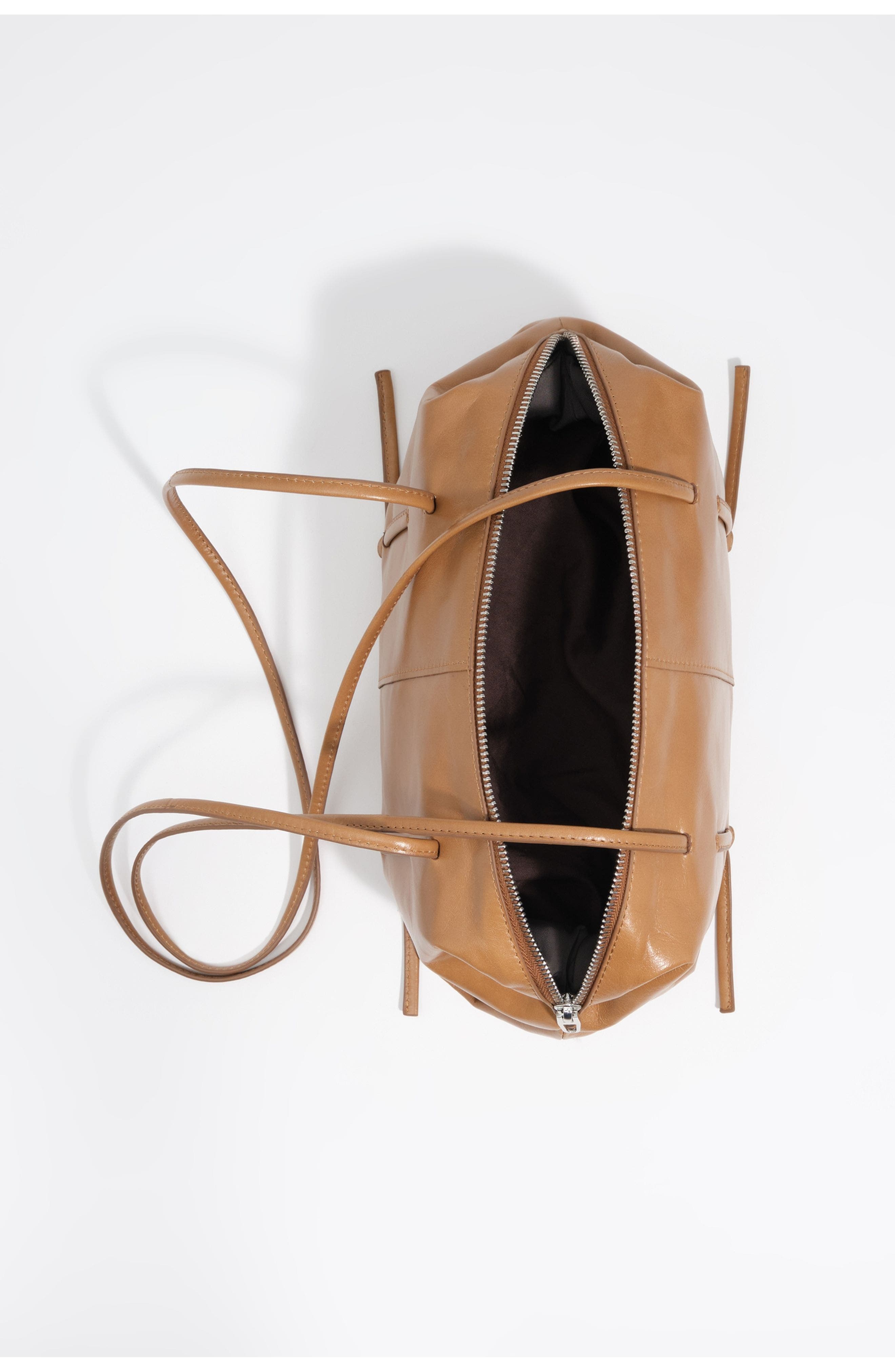 Leather Lolita Shoulder Bag, Alternate, color, HONEY