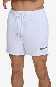 DKNY Core Solid Swim Trunks