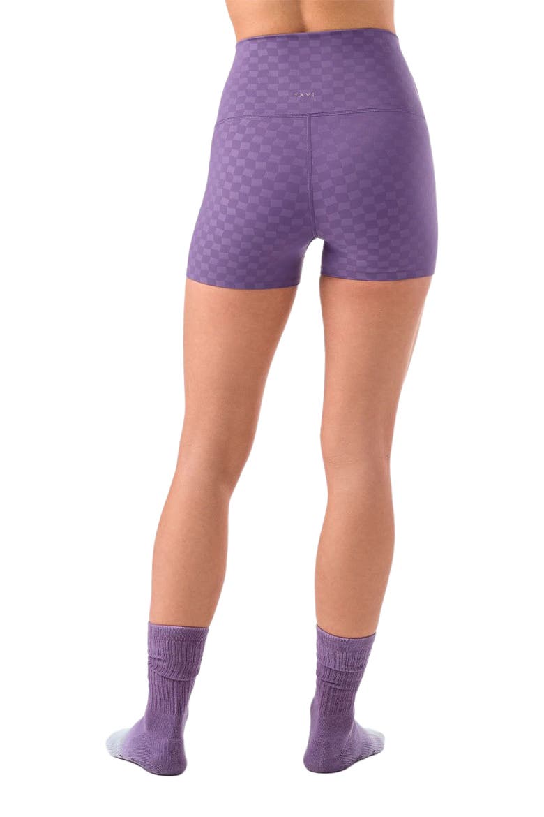 Hot Short, Alternate, color, GRAPE ABSTRACT