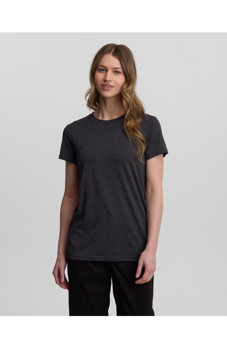 tentree Winslow T-Shirt, Main, color, Meteorite Black Heather