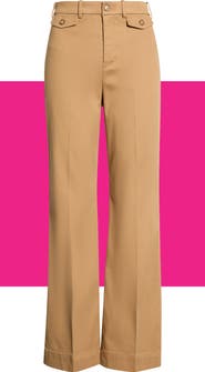 SPANX® Button Pocket High Waist Flare Leg Pants