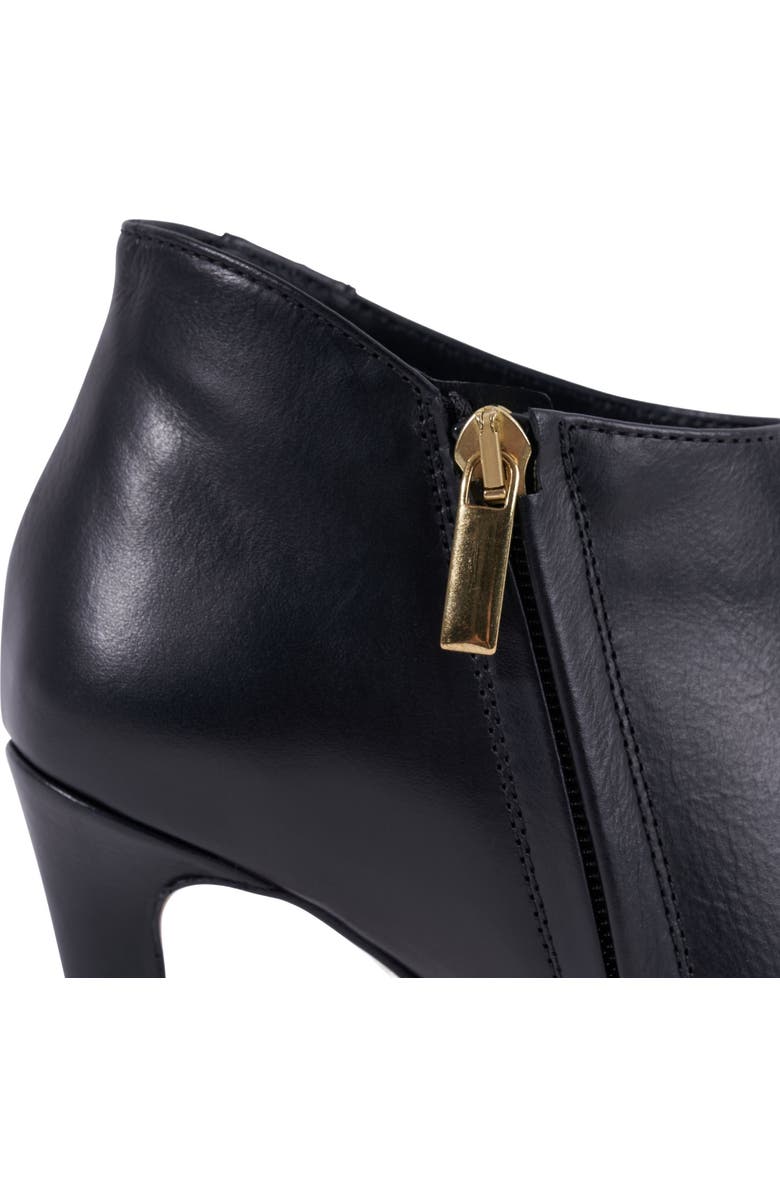 Stinaa.J Ivy Orthopedic Pointed Toe Booties, Alternate, color, Black Leather