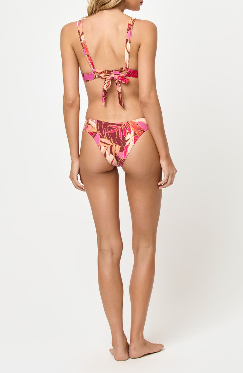 LSPACE Mako Underwire Bikini Top, Alternate, color, Leaf It To Me
