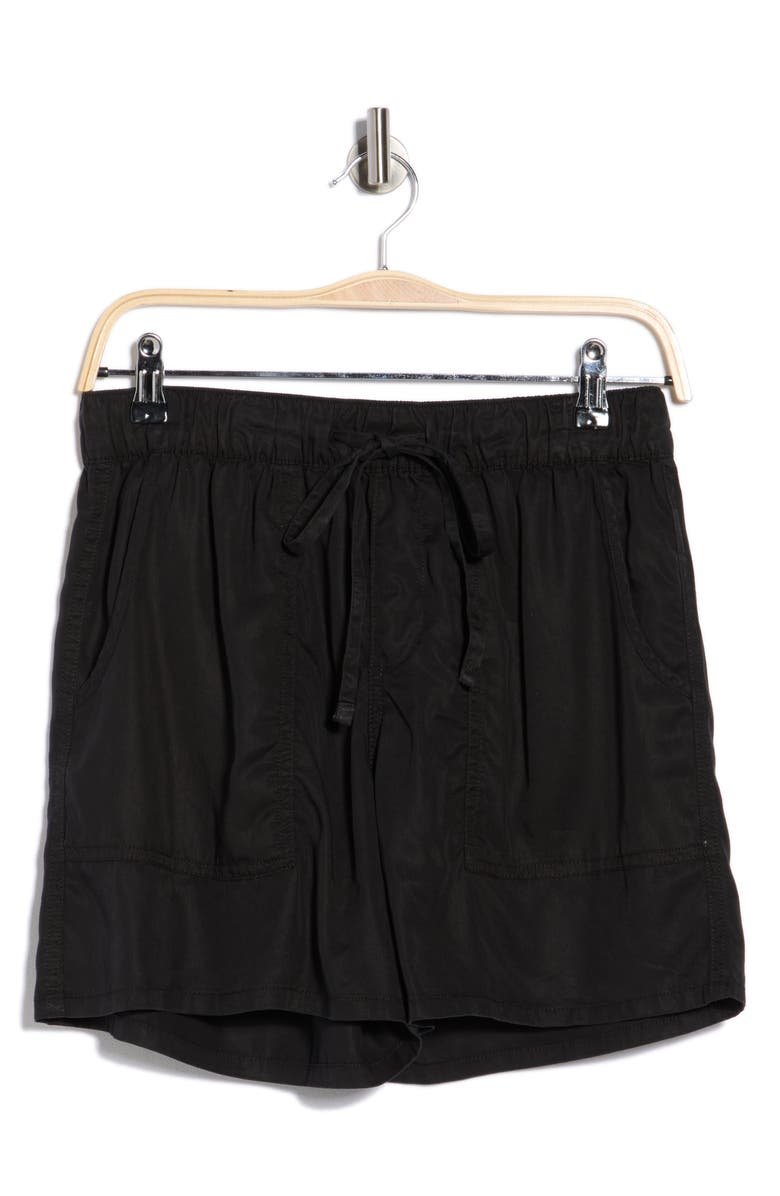 Sanctuary Pull-On Shorts, Main, color, Washed Black