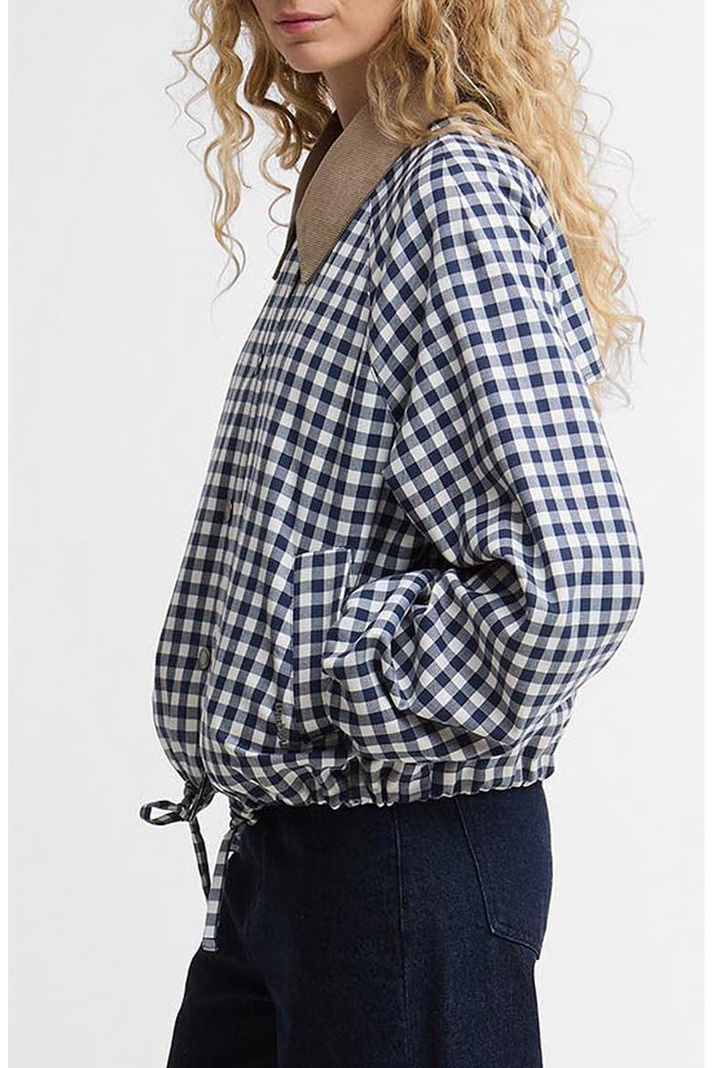 Ovingham Check Print Jacket, Alternate, color, GINGHAM NAVY/ NEUTRAL