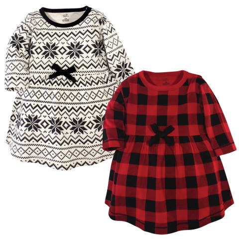 Organic Long-Sleeve Dress Pair (Baby)