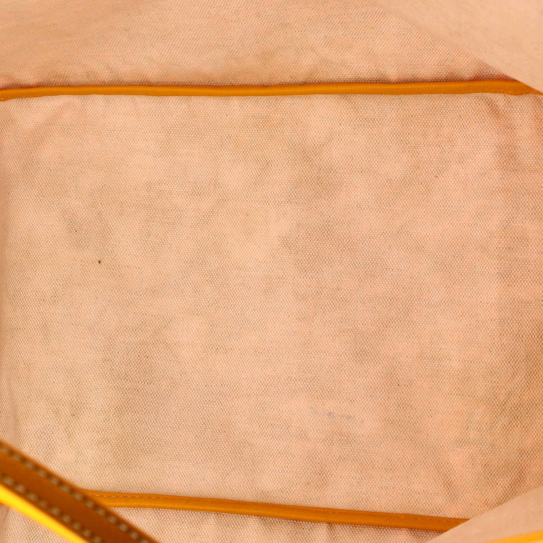 Pre-Owned Goyard Saint Louis Tote Coated Canvas GM, Alternate, color, Yellow