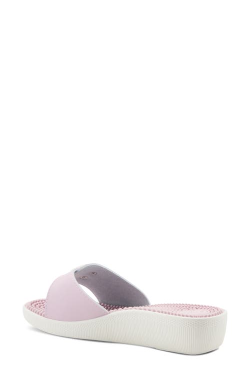 Flexus By Spring Step Sabala Slide Sandal In Pink