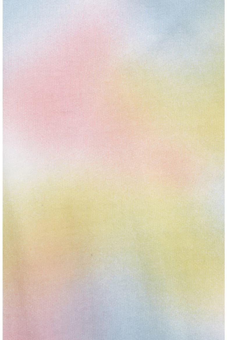 Curved Hem T-Shirt, Alternate, color, MONET CLOUD WASH
