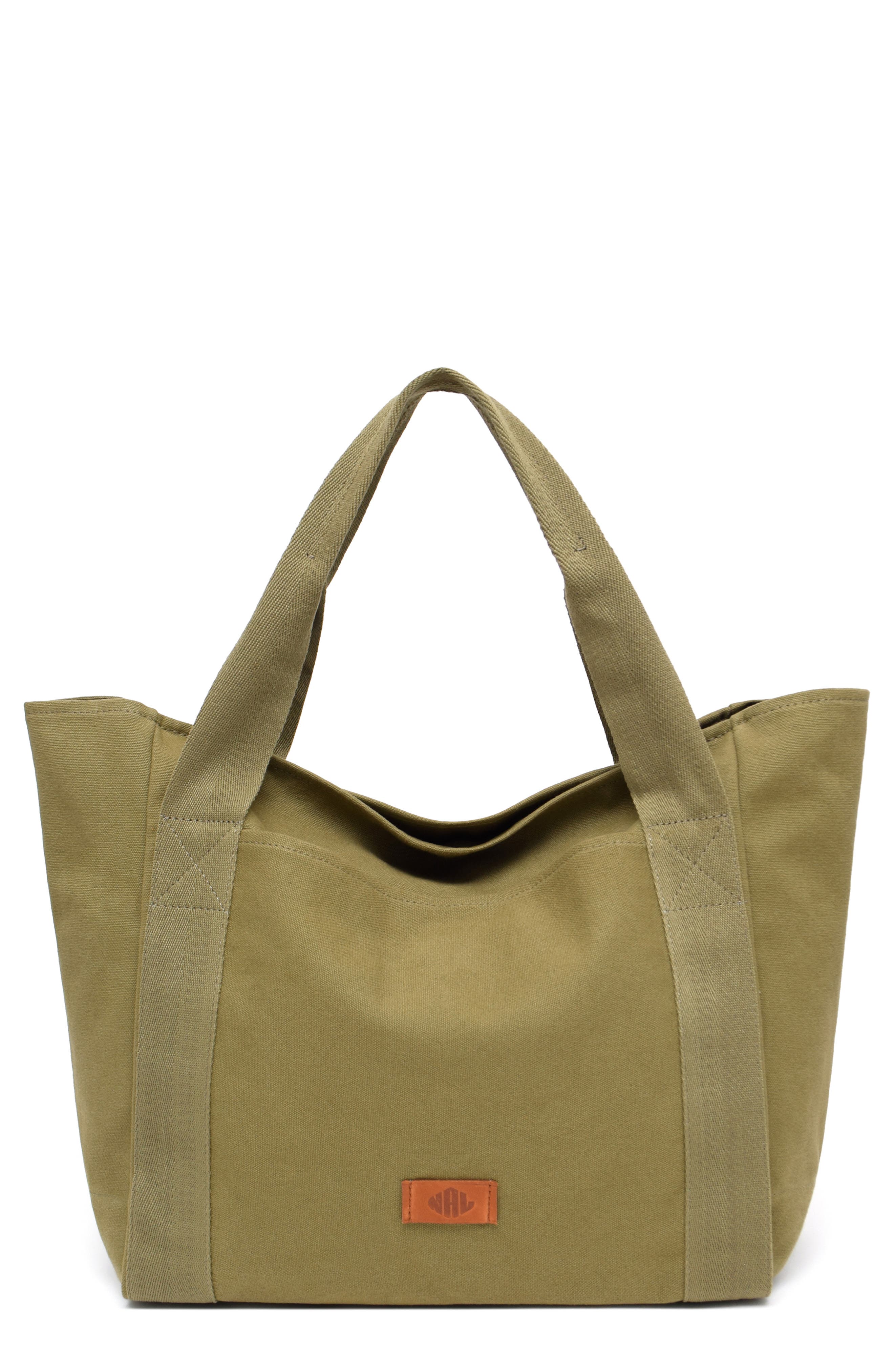 New Amsterdam Leatherworks Liliana Large Canvas Tote Bag