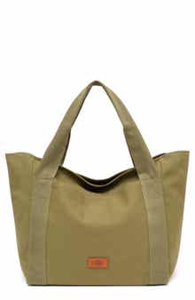 New Amsterdam Leatherworks Liliana Large Canvas Tote Bag