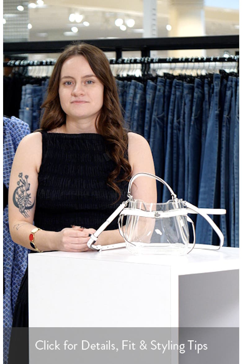 Mini Romy Clear Bucket Bag (Nordstrom Exclusive) video