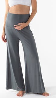 Angel Maternity Debra Wide Leg Maternity  Lounge Pants