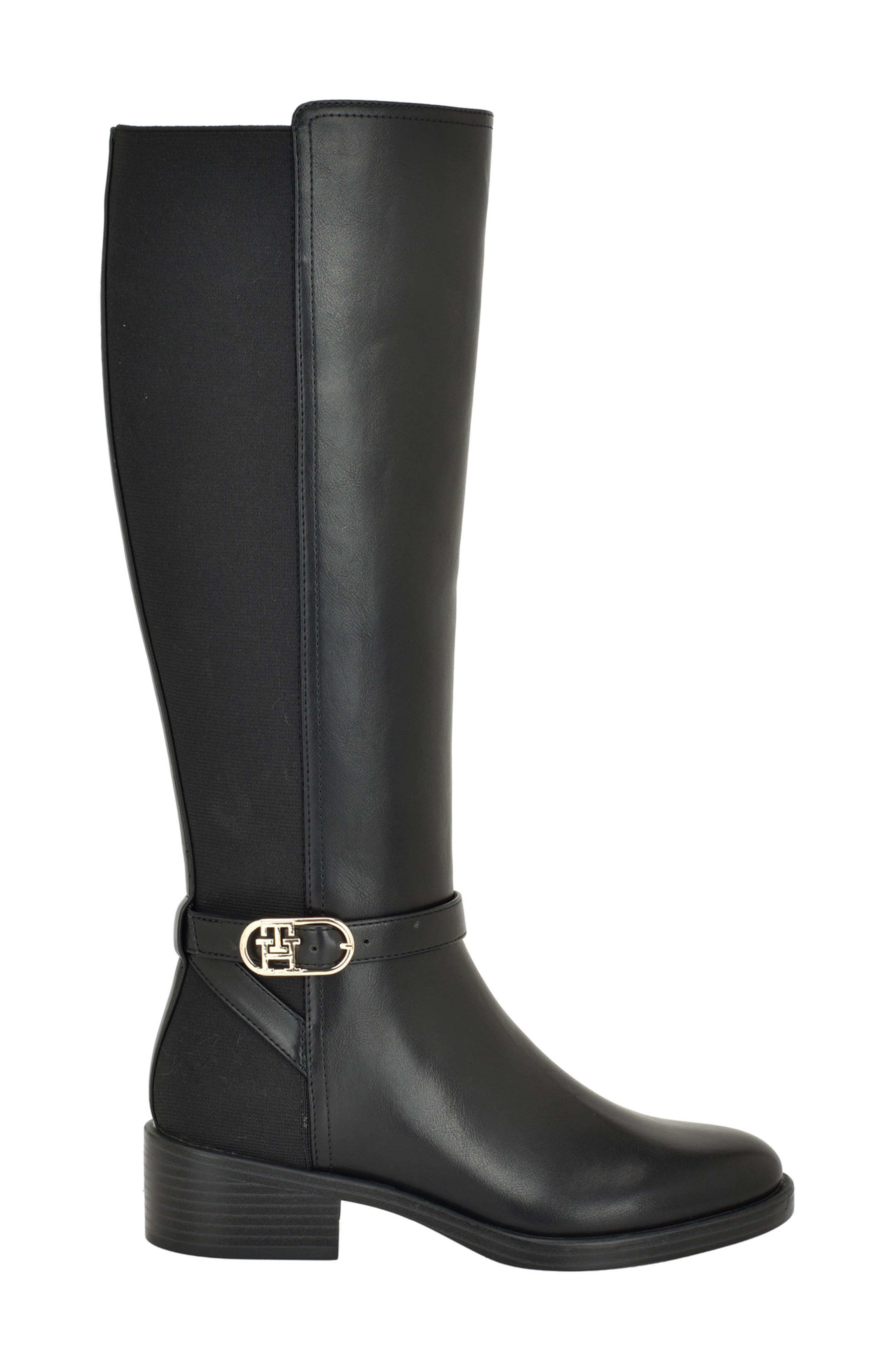 Illuna Knee High Boot, Alternate, color, BLACK
