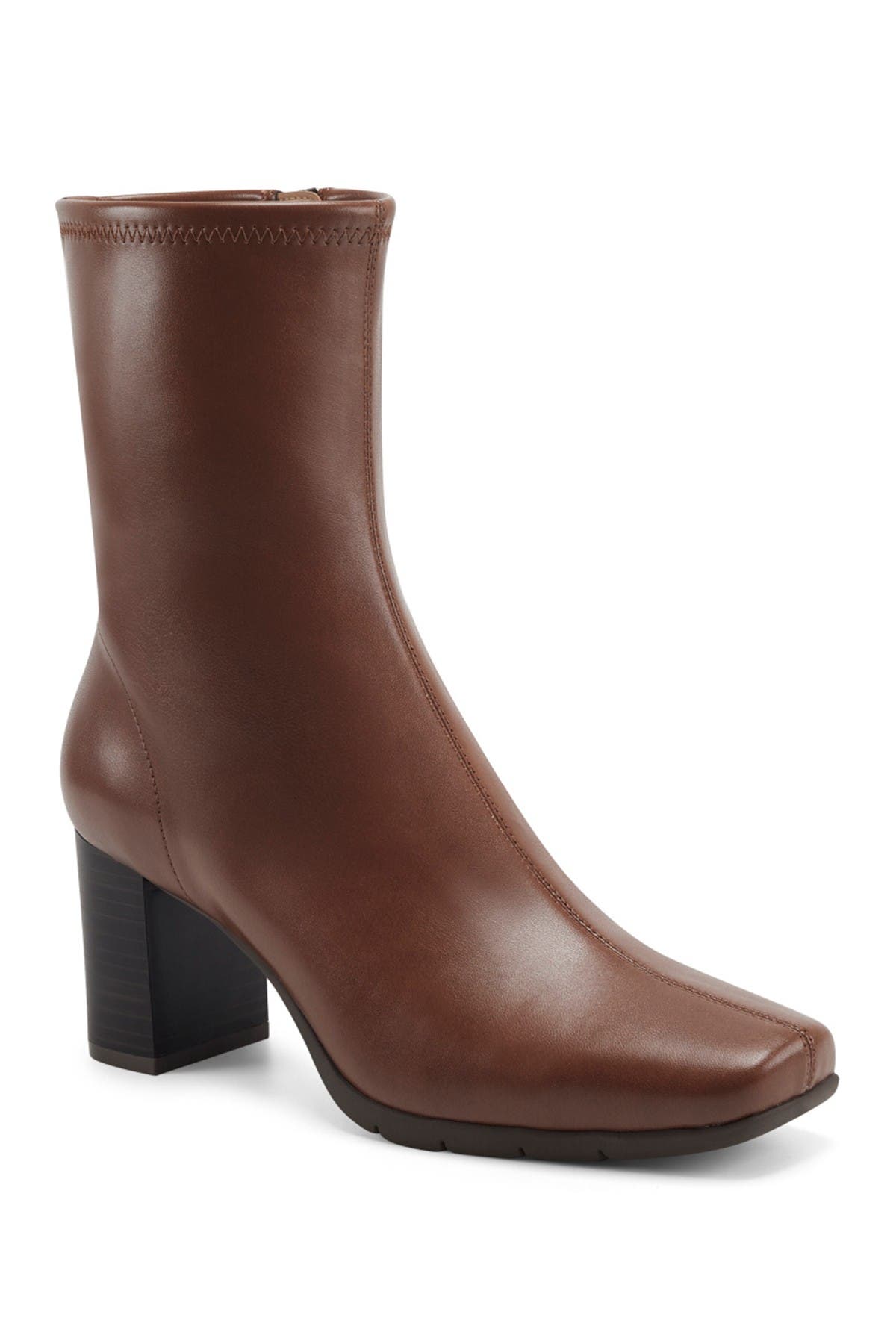 Miley Heeled Boot - Wide Width Available, Alternate, color, BROWN