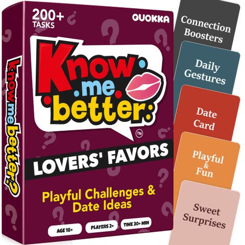 Couples Conversation & Date Night Card Games Set