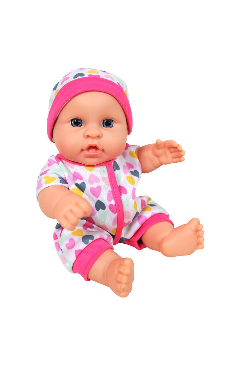 Lissi 8 Inch Baby Doll Bath Time Playset, Ages 2+, Alternate, color, Multicolored