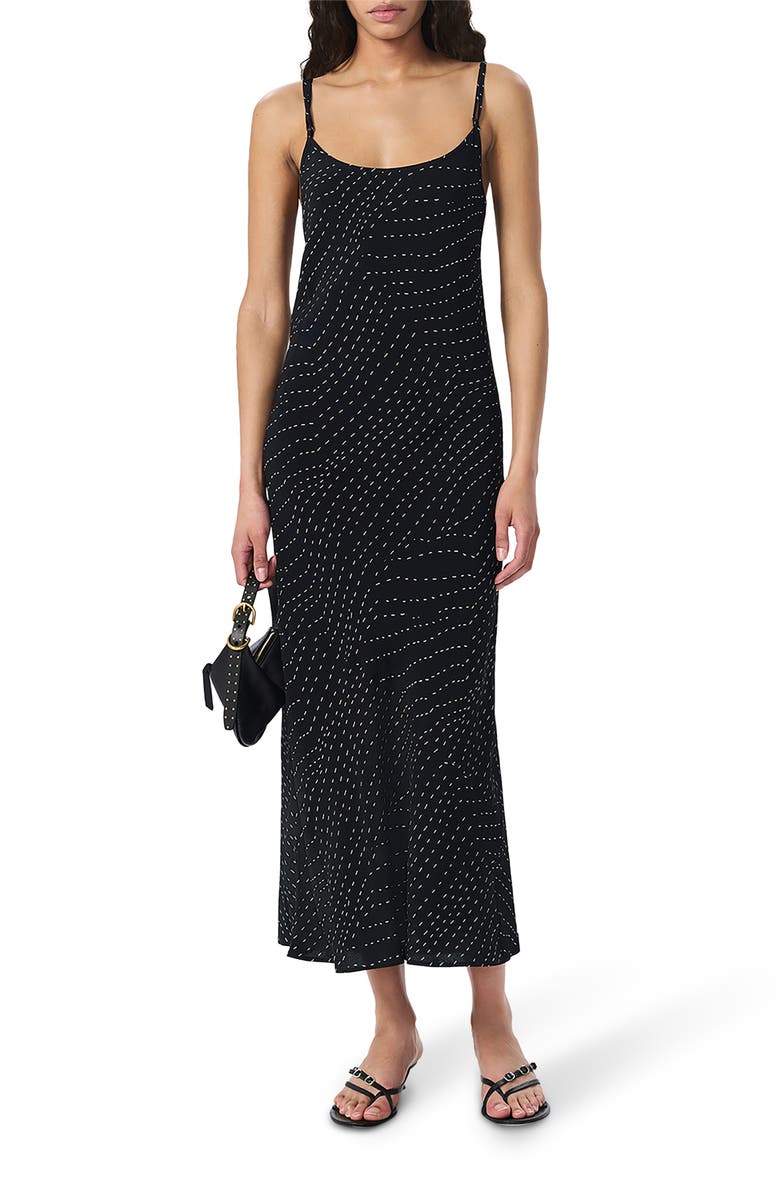 rag & bone Alessia Maxi Dress, Main, color, Black Print