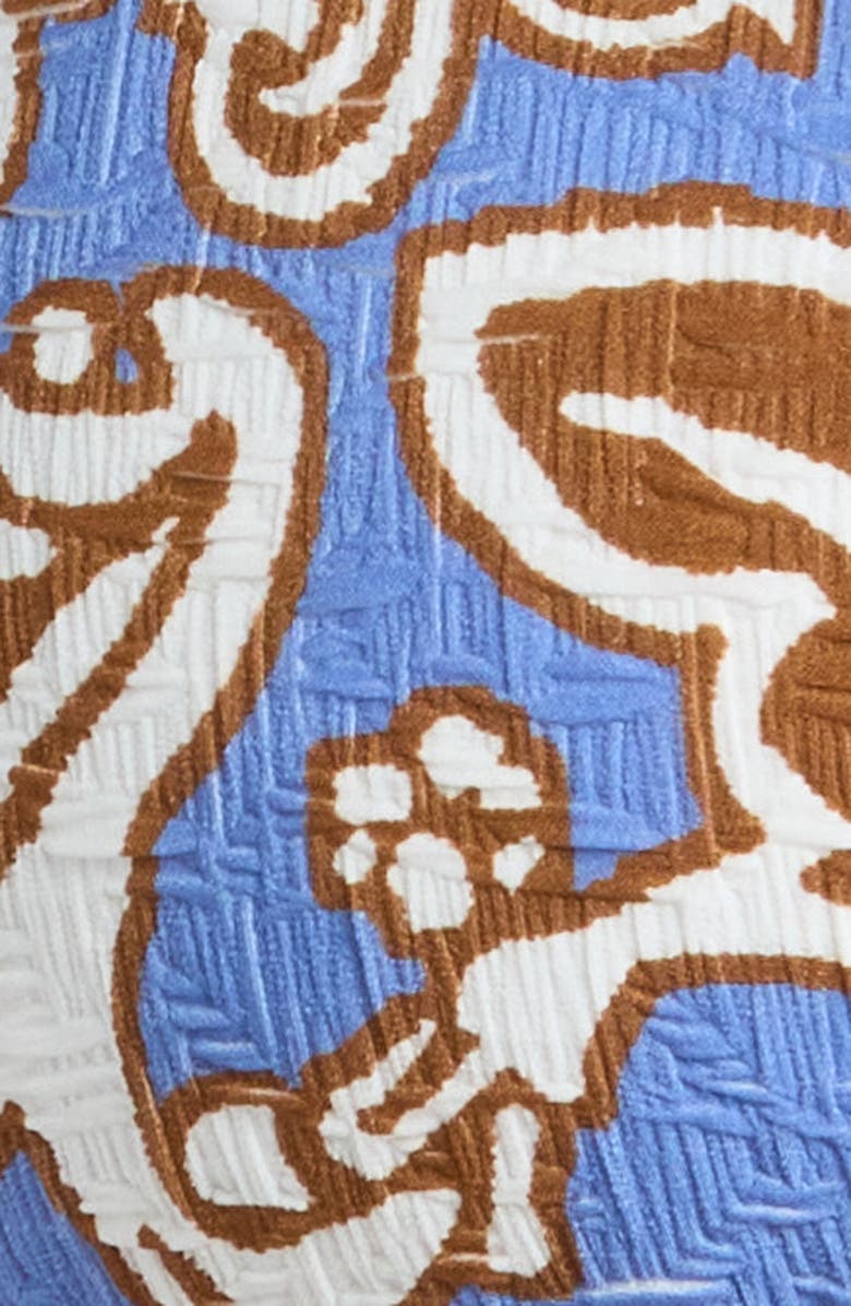 free-est by Free People Printed Mika Triangle Bikini Top, Alternate, color, Moonlit Oasis