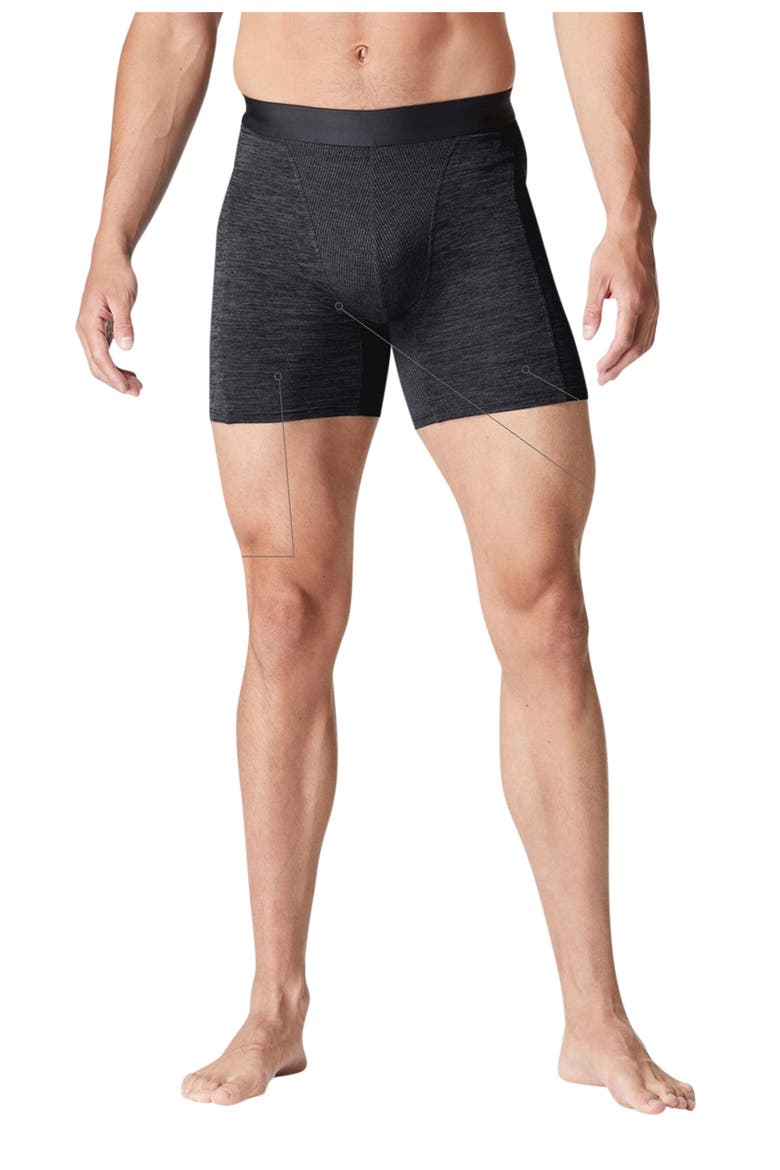 Men's The Blueprint Boxer Brief, Alternate, color, Black Heather