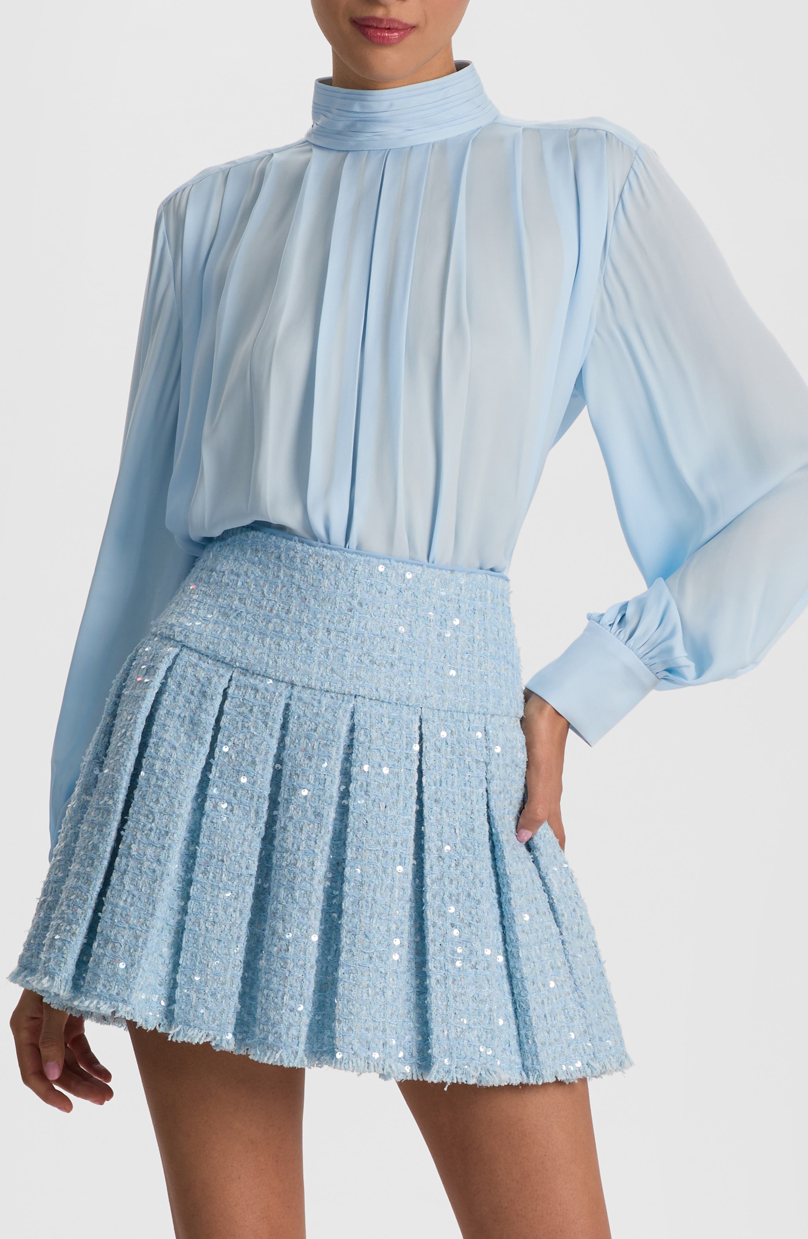 Gertrude Mock Neck Top