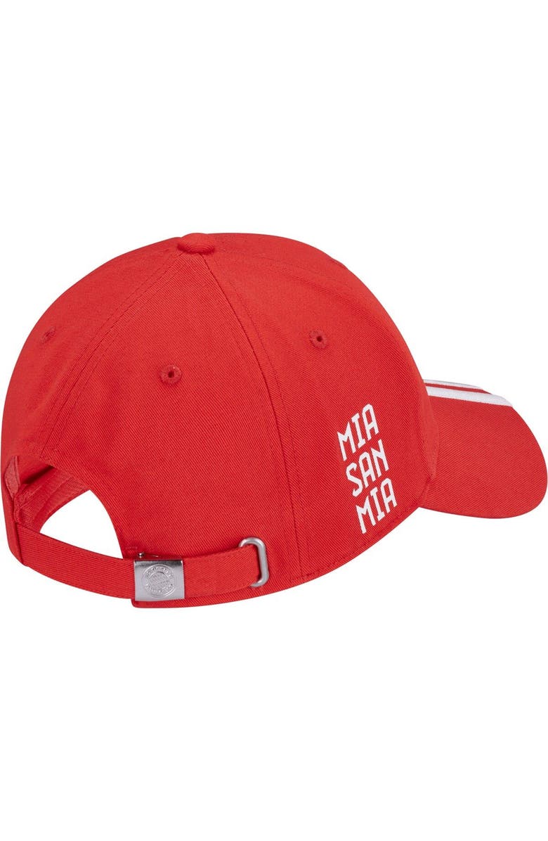 adidas Men's adidas Red Bayern Munich Baseball Adjustable Hat, Alternate, color, 
