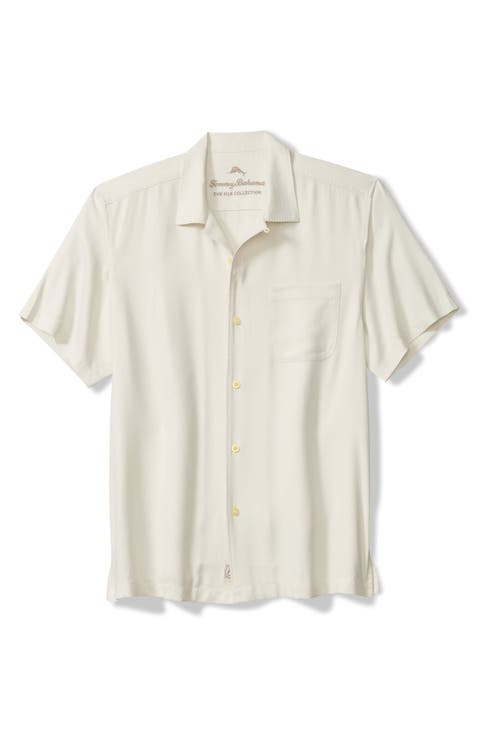 Harbor Luxe Silk Camp Shirt (Big & Tall)